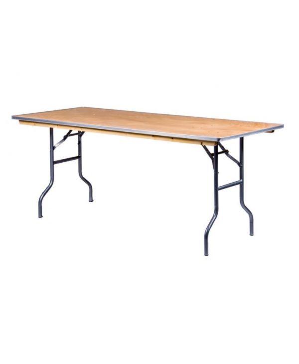 8 Foot Folding Table Eventos Party Rentals