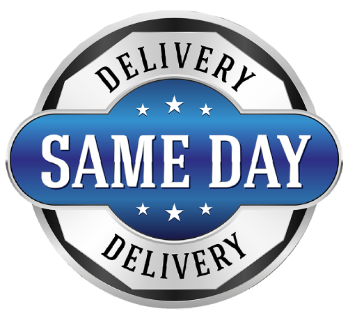 Same day delivery available