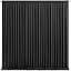 Black 8FTx10FT (W4'xH10', 2 Panels)