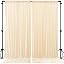 Champagne 8FTx10FT (W4'xH10', 2 Panels)