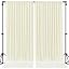 Beige 8FTx10FT (W4'xH10', 2 Panels)
