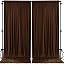 Brown 8FTx10FT (W4'xH10', 2 Panels)