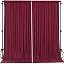 Burgundy 8FTx10FT (W4'xH10', 2 Panels)